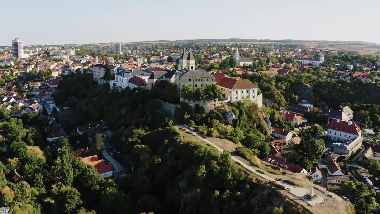 Veszprém a levegőből